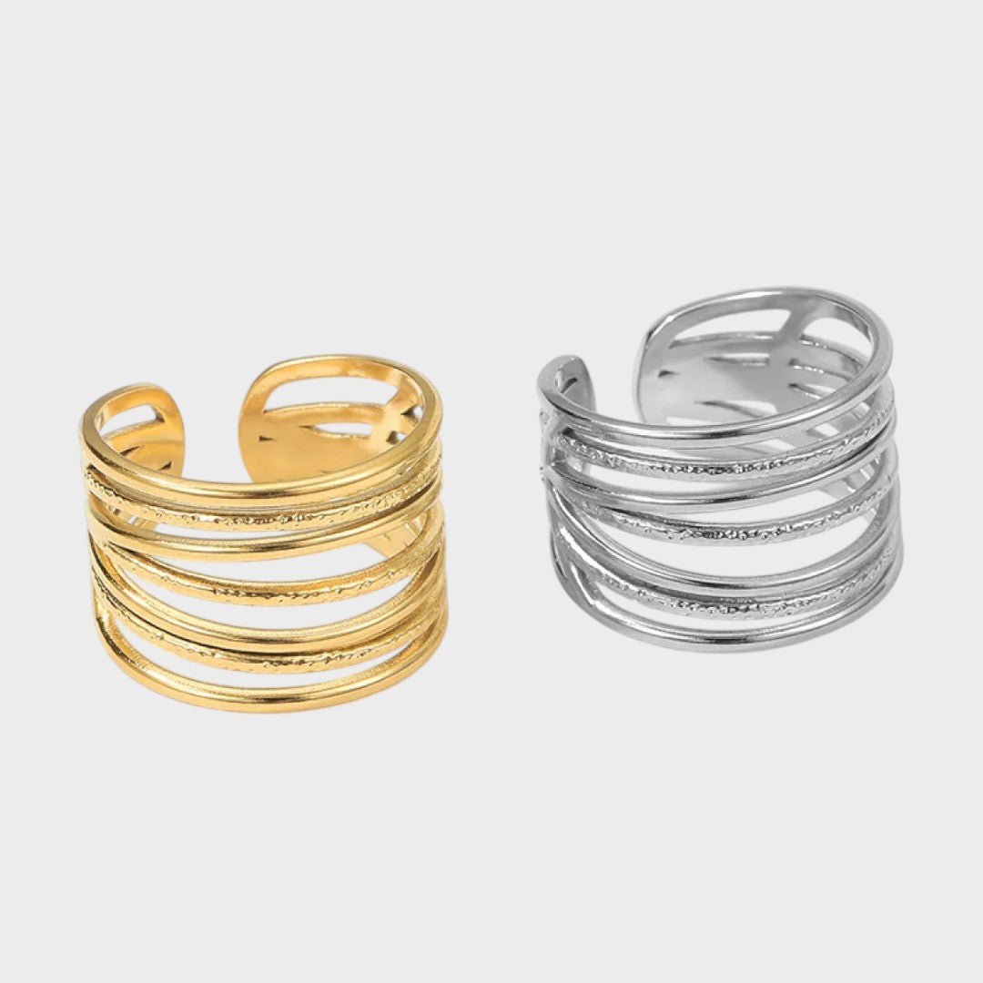 Rubi | Nastavitelný Kroužek z Nerezové Oceli