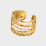 Rubi | Nastavitelný Kroužek z Nerezové Oceli