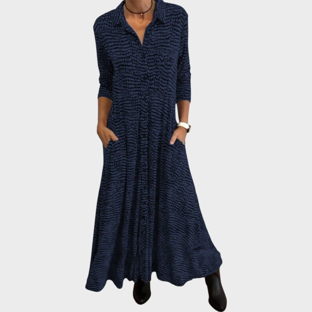 Lívia | Midi šaty s potiskem