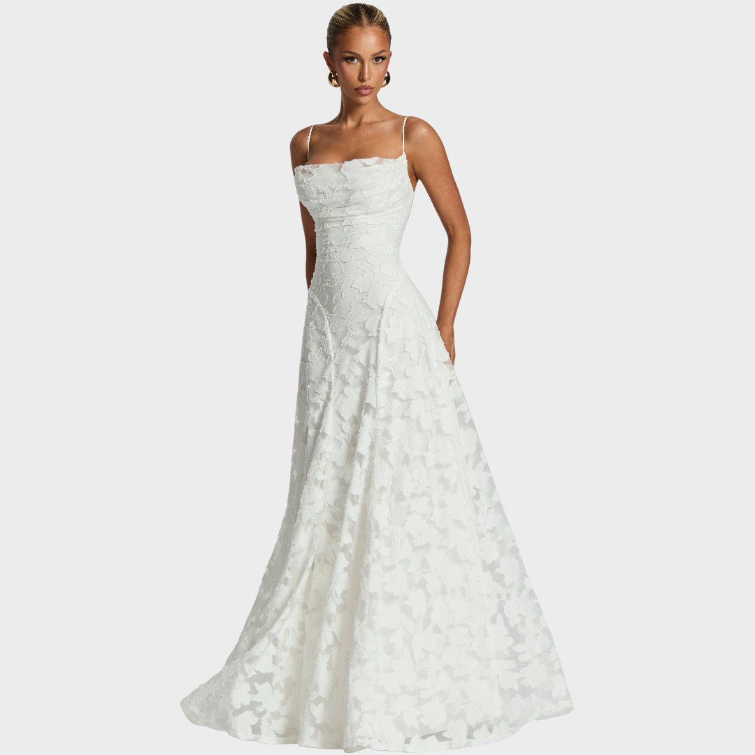 Larissa | Dlouhé krajkové šaty