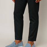 Elegantní mokasíny z semiše