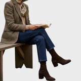 Veronique | Boty s vysokým podpatkem z nubuku