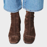 Veronique | Boty s vysokým podpatkem z nubuku