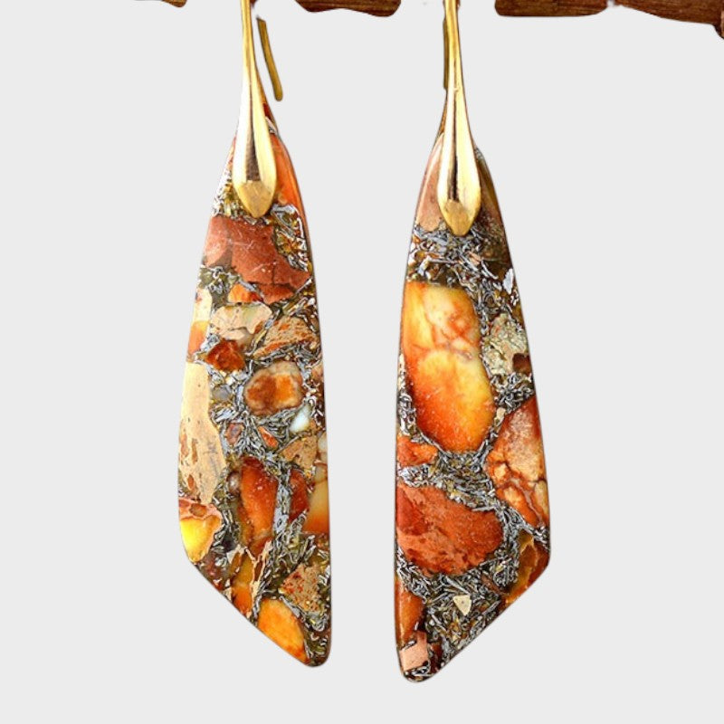 Ala | Náušnice s barevnými kameny