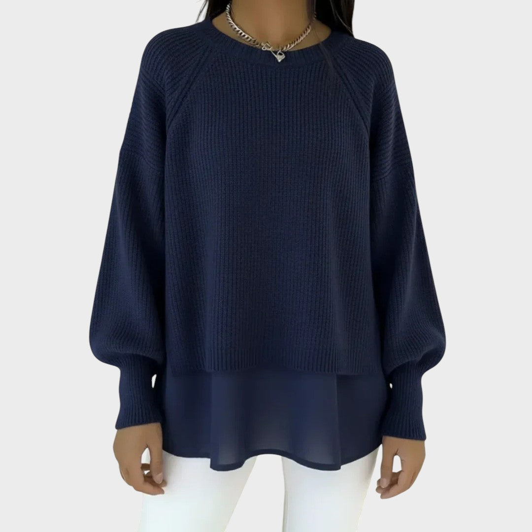 Denise | Halenka z vrstveného úpletu