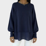 Denise | Halenka z vrstveného úpletu