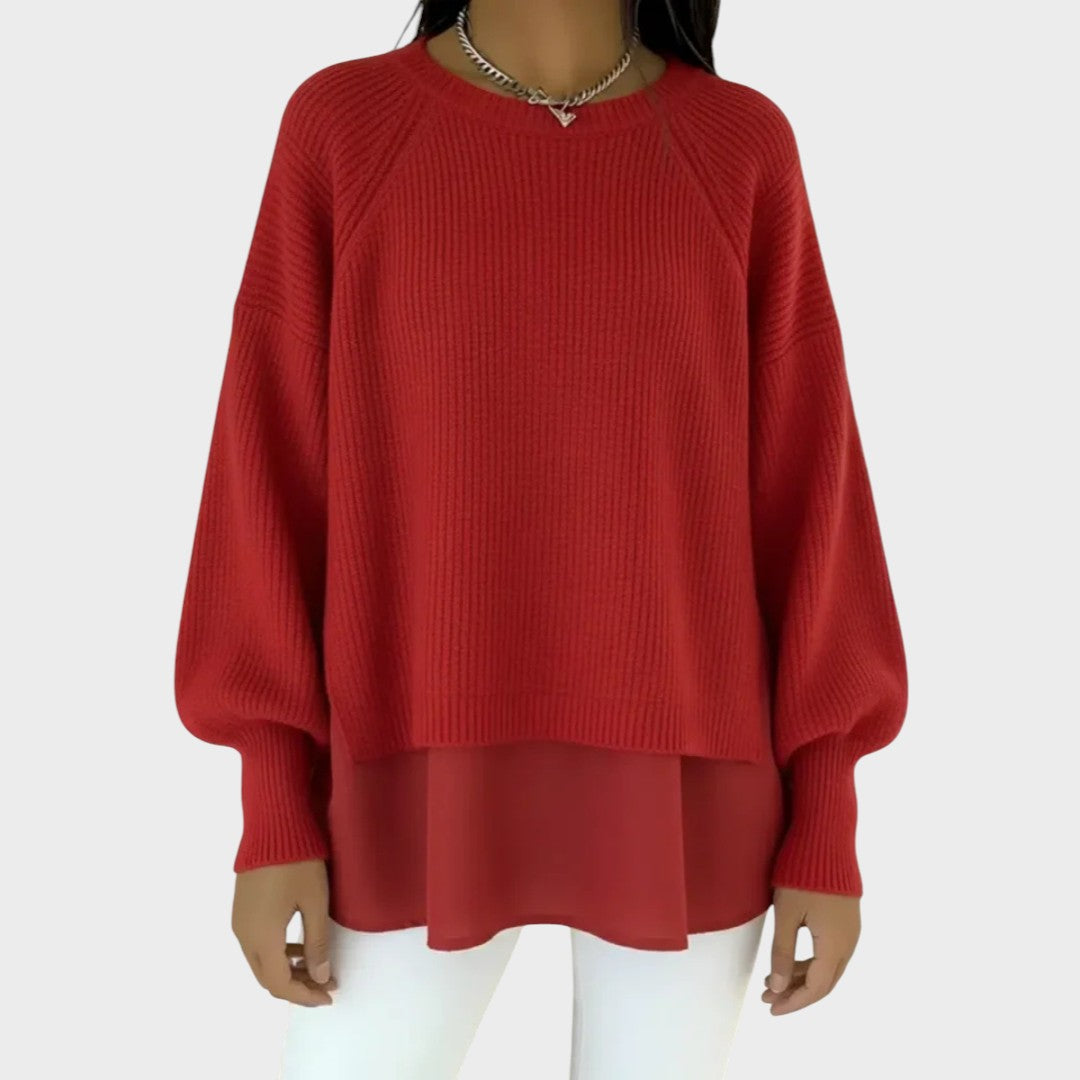 Denise | Halenka z vrstveného úpletu