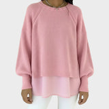 Denise | Halenka z vrstveného úpletu