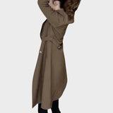 Luísa | Dlouhý kabát s knoflíky