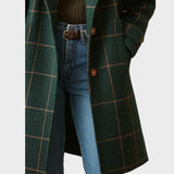 Lisandra | Károvaný kabát