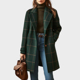 Lisandra | Károvaný kabát