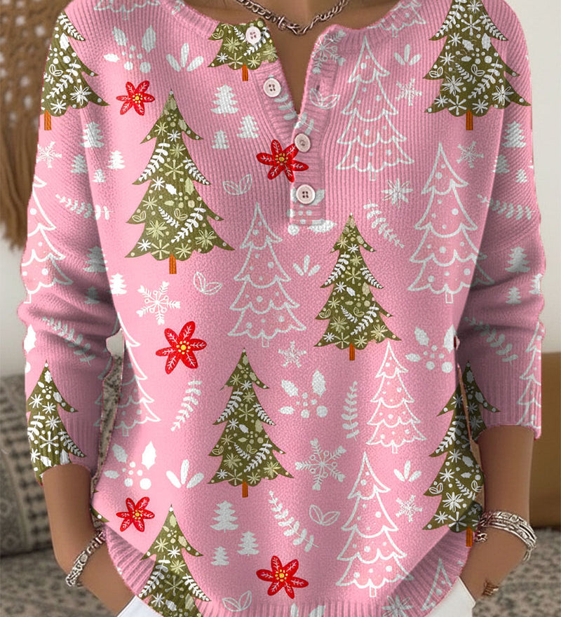 Nocchi™ | Vánoční svetr s knoflíky