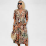 Maja - Květinové šaty