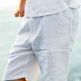 Casablanca - Prémiové lněné šortky