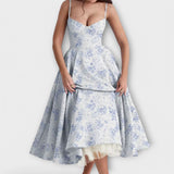 Mélie – Lehké letní šaty s detailem korzetu