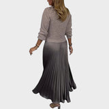 Anabela | Sada svetru a plisované sukně