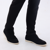 Old Money Vysoké Suede Loafers