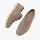 Prémiové semišové šněrovací boty