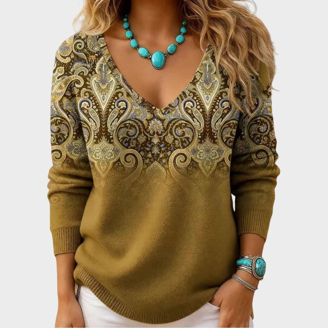 Odessa | Svetr s V výstřihem