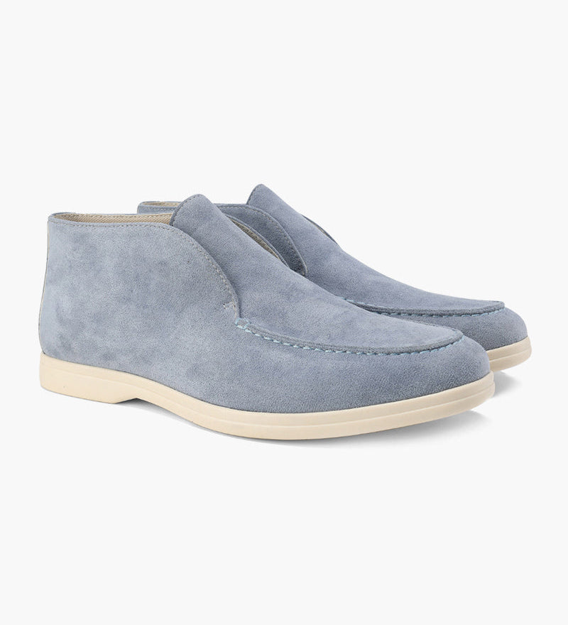 Old Money Vysoké Suede Loafers