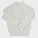 Liora | Pletený kardigan s volány a knoflíky