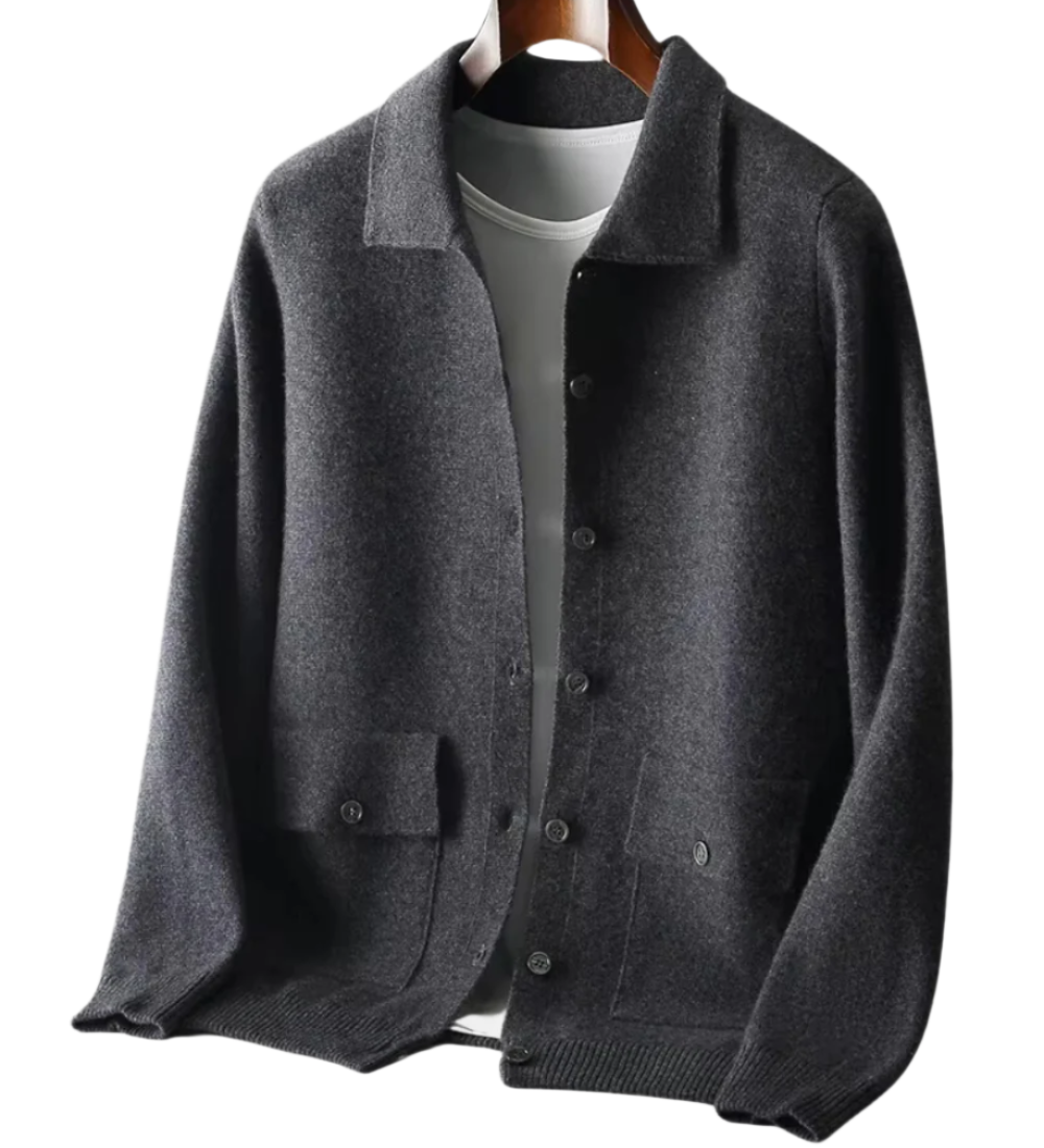 Merinový vlněný kabát Janus