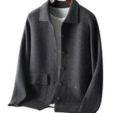 Merinový vlněný kabát Janus