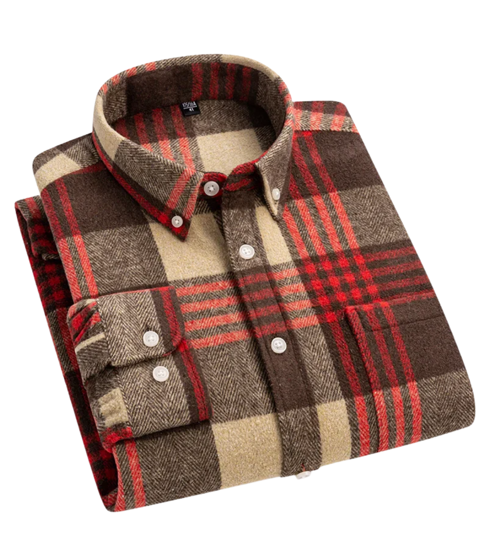 Givalli - Károvaná bavlněná košile