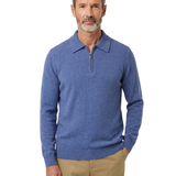 Elegantní polo svetr z kašmíru