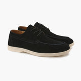 Prémiové semišové šněrovací boty