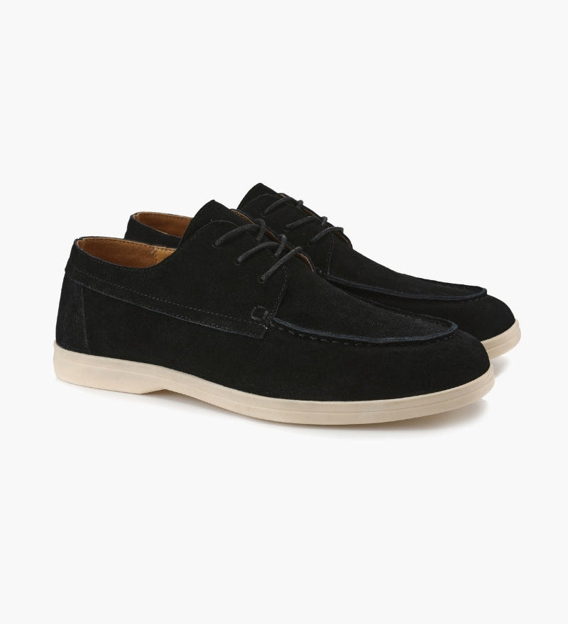 Prémiové semišové šněrovací boty