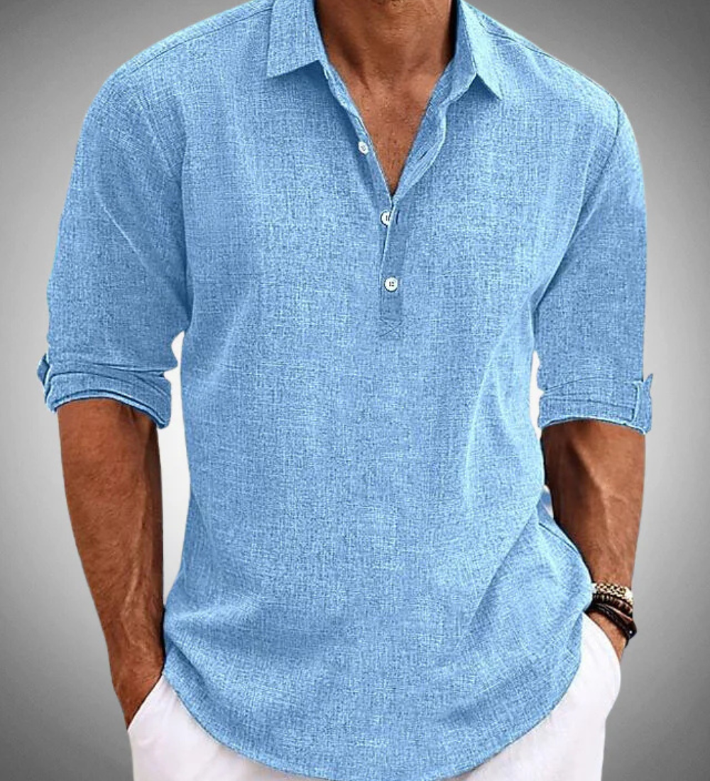 Klasická bavlněná košile Sabbio