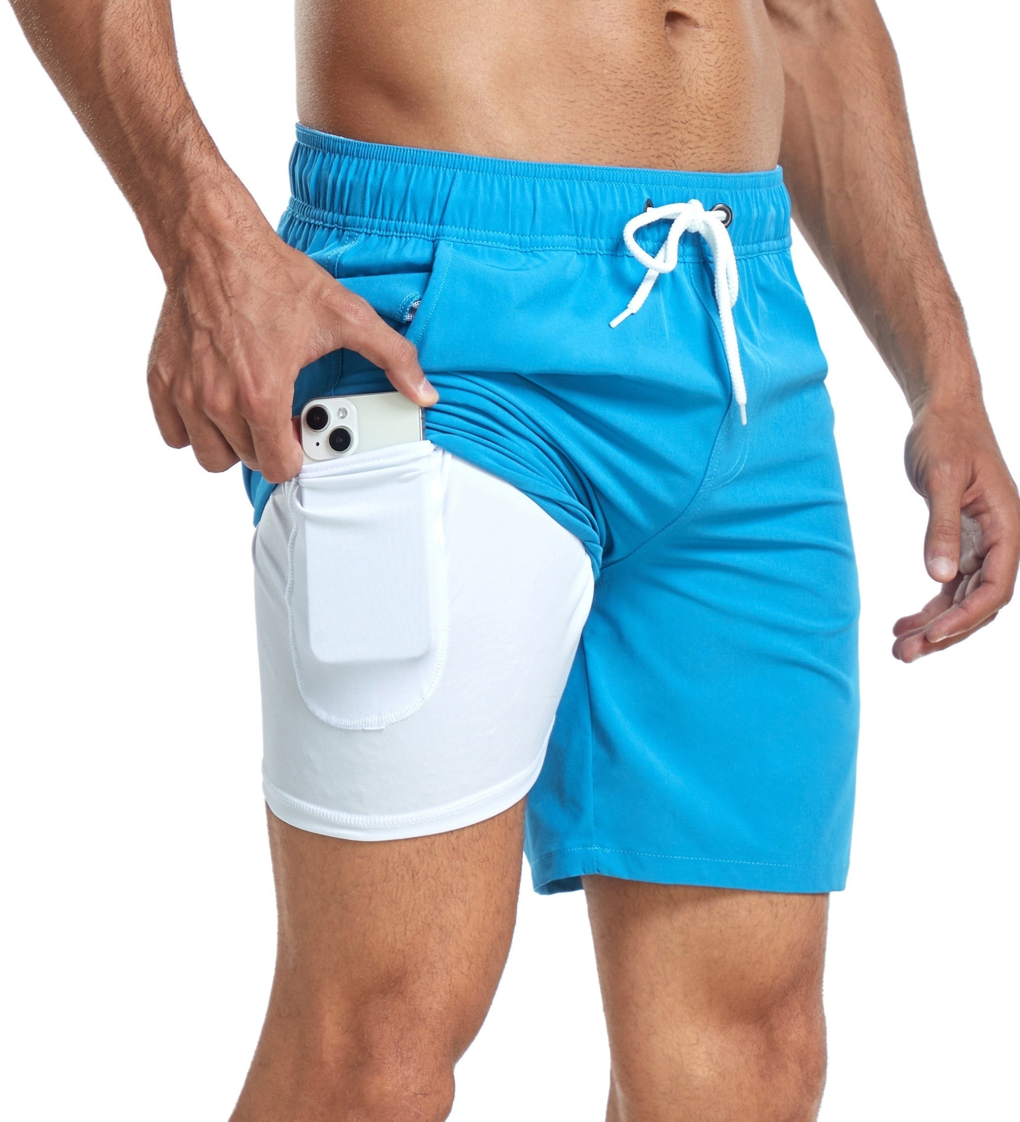 Koupací šortky s kapsami