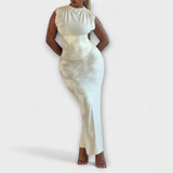 Vesper - Korzetové Maxi Šaty bez Ramínek