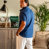 Kapské Město - Lněná Košile (Krátký Rukáv)