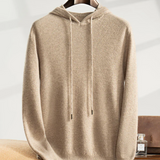 Kabát s kapucí z kašmíru Procida