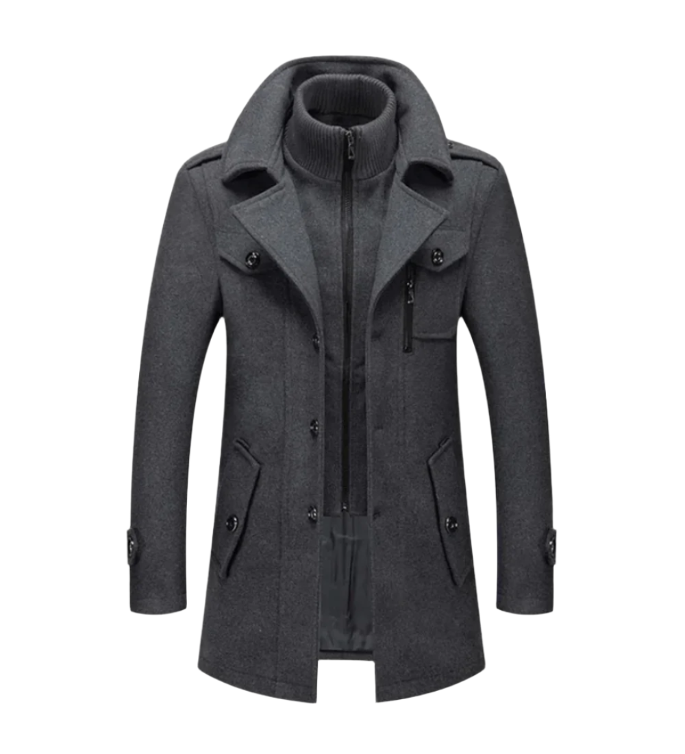 Teplý zimní kabát Giuseppe