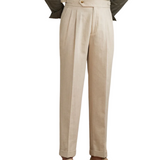 Lněné kalhoty Bali