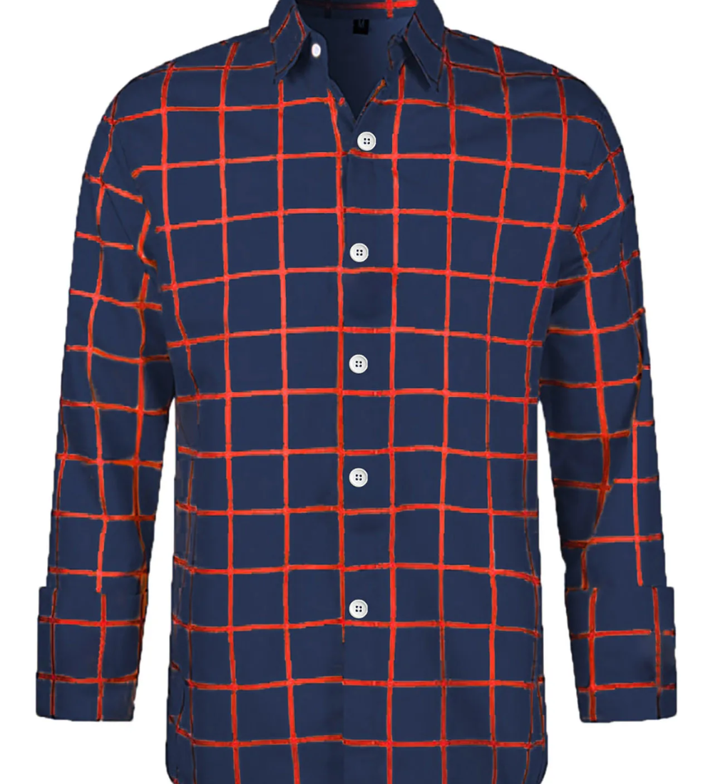 Klasická kostkovaná košile