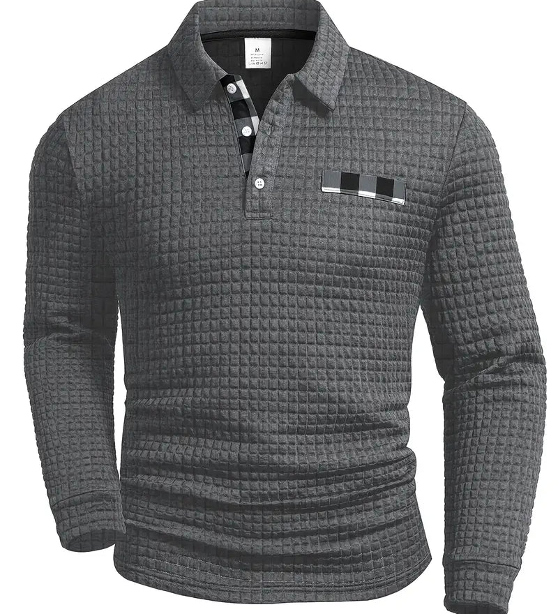 Polo tričko s žebrováním