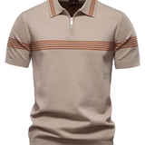 Polo tričko s pruhy