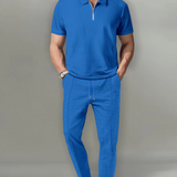 Sada polo s zipem ve 2 kusech