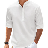 Pánská polokošile s dlouhým rukávem