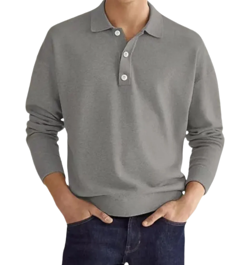 Elegantní polo svetr