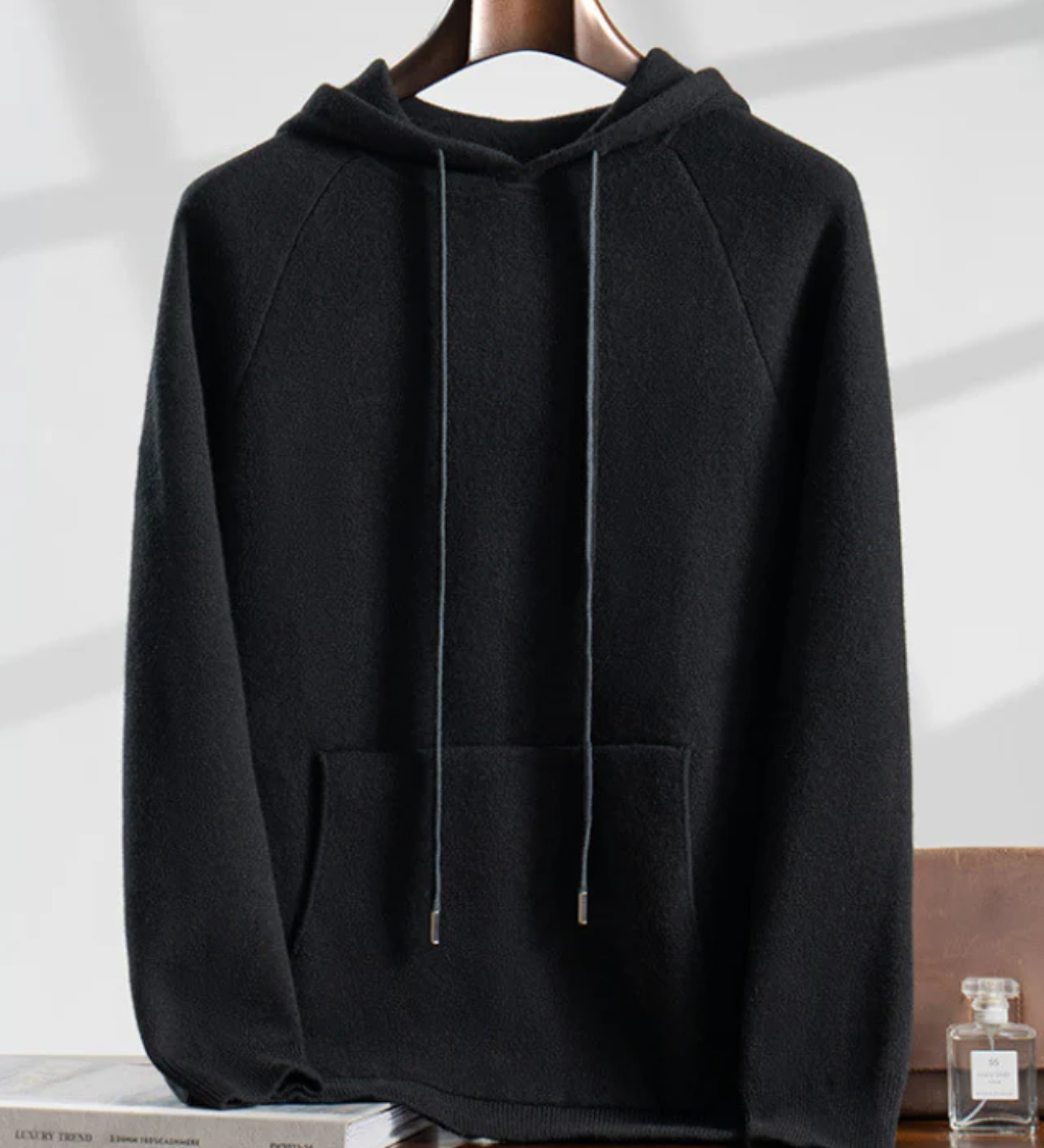 Kapsáč s kapucí z kašmíru Atlas