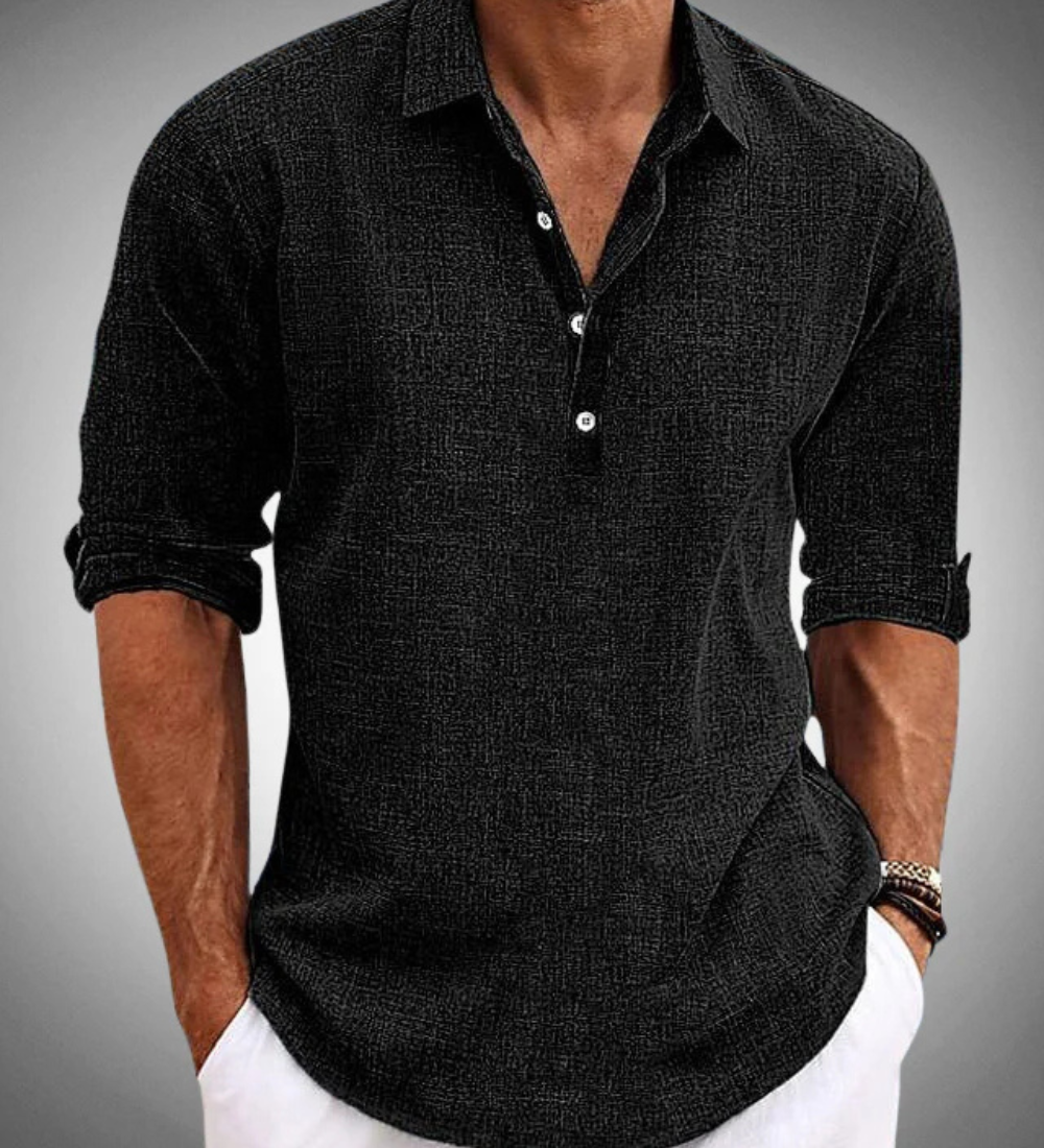 Klasická bavlněná košile Sabbio