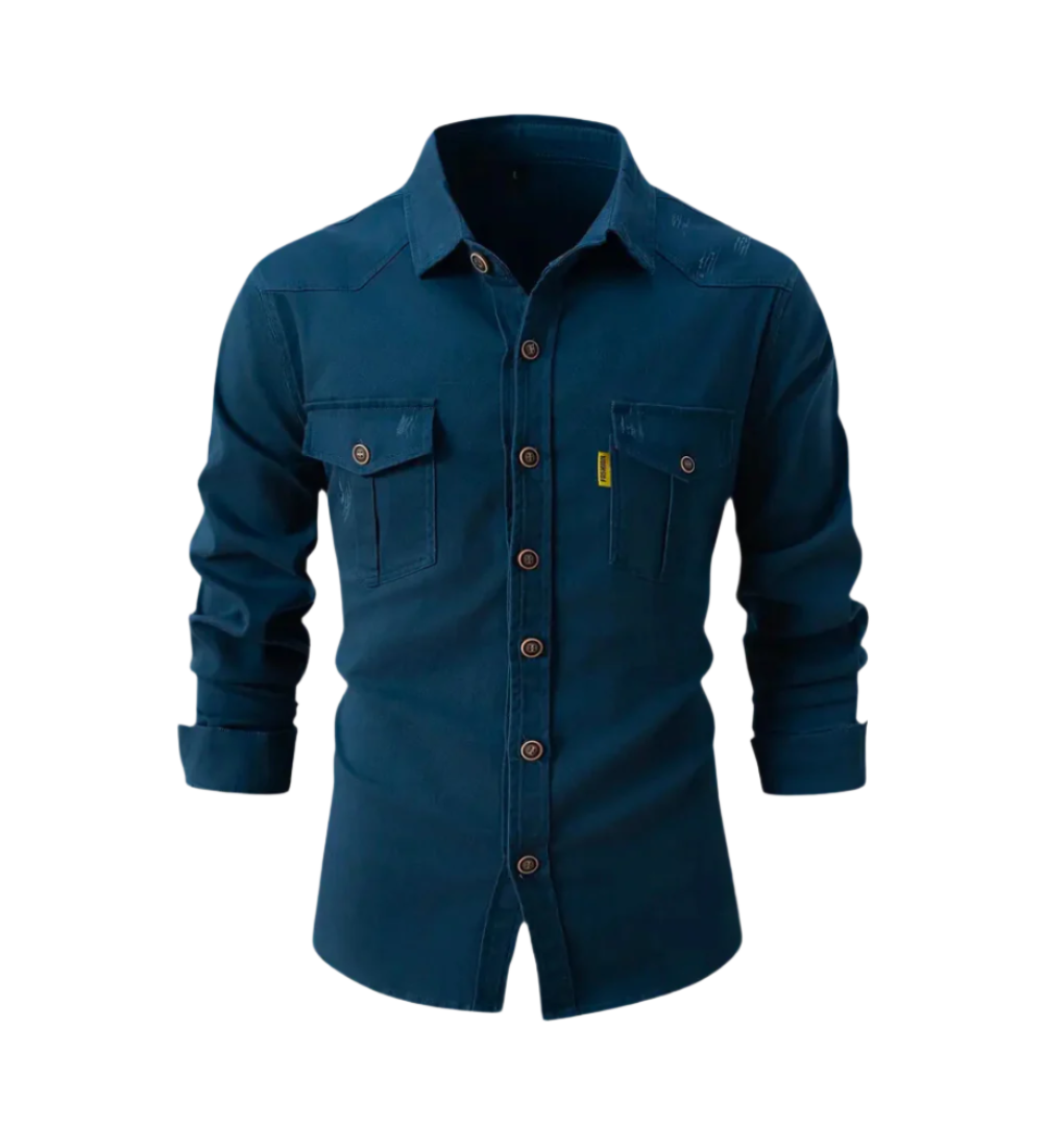 Casual džínová košile