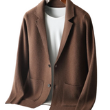 Kašmírový kabát s knoflíky Bacchus