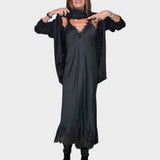 Vega | Souprava Svetru a Šatů ve Stylu Spodního Prádla