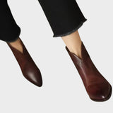 Sam | Kožené kotníkové boty